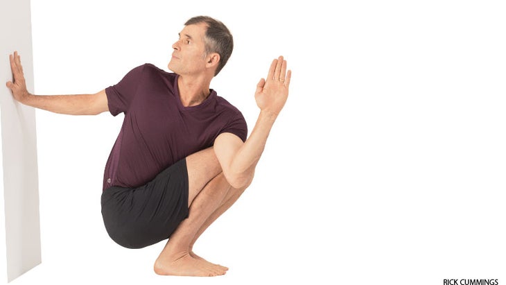 Pasasana Noose Pose, variation