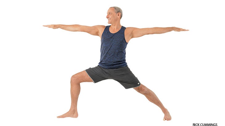 Virabhadrasana II pose Warrior Pose II