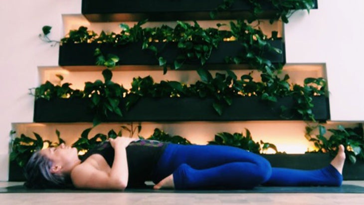 Your Hero: Supta Ardha Virasana (Reclined Half Hero) Your Hero: Supta Ardha Virasana (Reclined Half Hero)