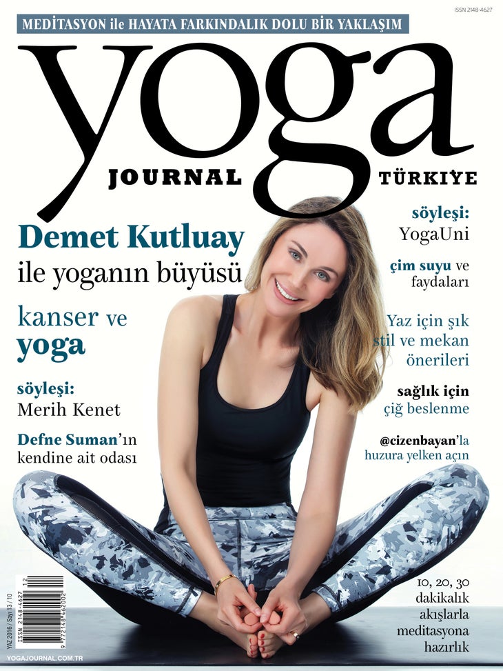 kapak Yoga Journal Turkey