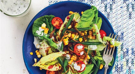 Summer Salad with Buttermilk Dressing Summer Salad with Buttermilk Dressing