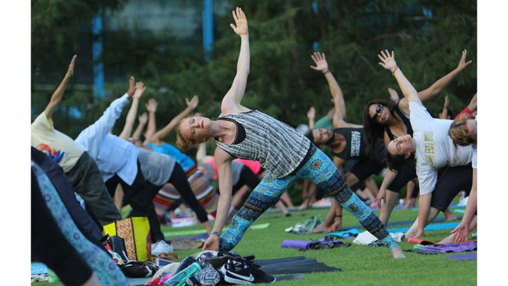 Texasphotowithoutinfo International Yoga Day 2017 Houston Texas