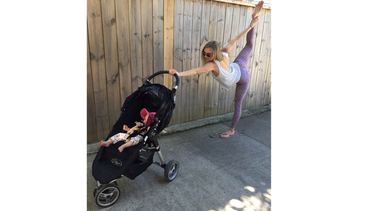 stroga-2 dancers pose, stroga, postnatal yoga