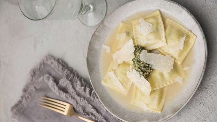 ravioli None