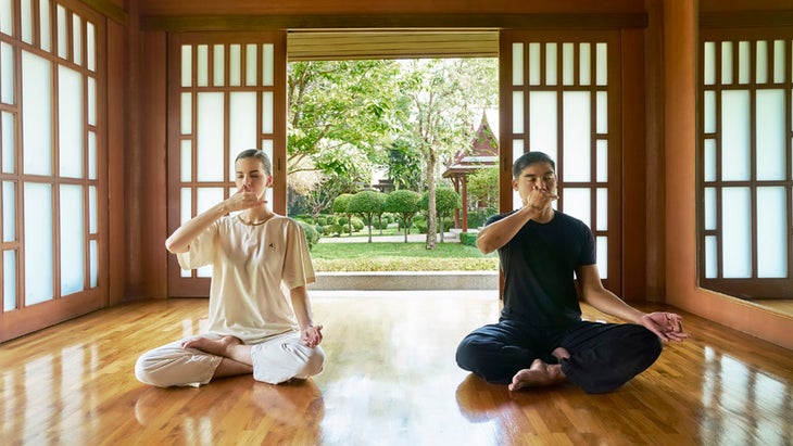 Chiva-Som-Yoga-Pranayama Chiva-Som Yoga Retreat