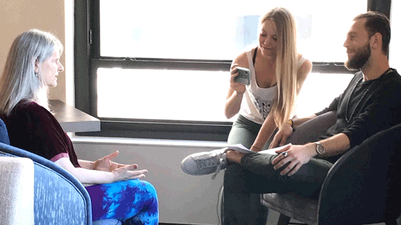 Cyndi Lee Sits Down with Yoga Journal's Live Be Yoga