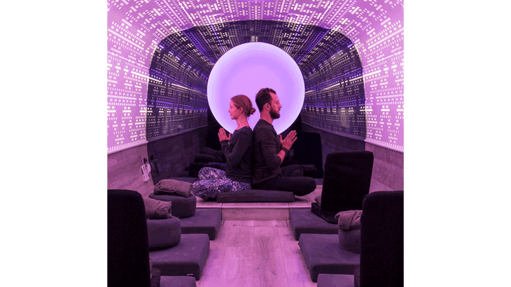 Live-Be-Yoga-Visits-Be-Time-Meditation-Bus-in-New-York-City Live Be Yoga ambassadors visit Be Time Mobile Meditation Studio