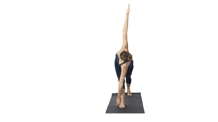 revolved-triangle-yogapedia Revolved Triangle Pose