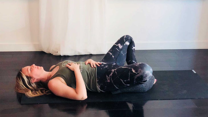 supportedsuptabaddhakonasana Supported Bound Angle Pose