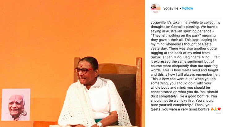 geetaiyengarinsta2 Geeta Iyengar Death