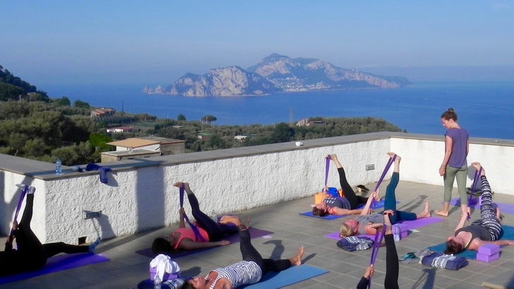 Amalfi Coast Yoga Retreat near Sorrento, Italy