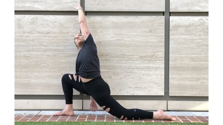 sidebend Low Lunge, Side Bend