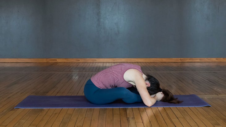 star-pose Yoga for a bad day. Star pose.