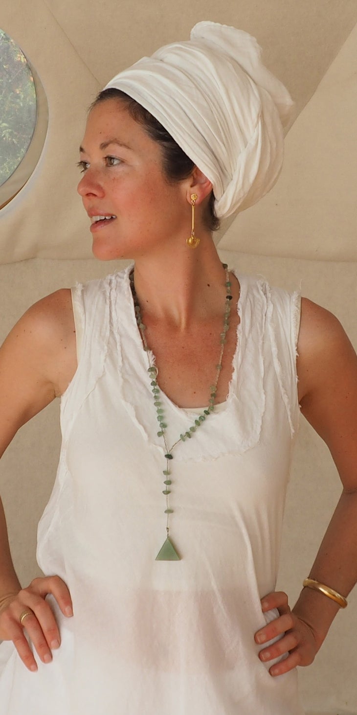 KOOSHOO Kundalini Yoga White Head Covering