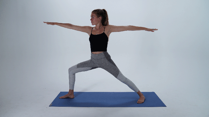 Gabby7 Virhabadrasana II