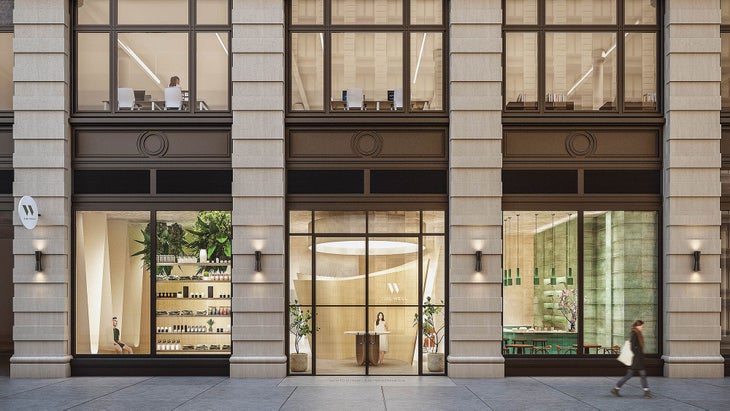 TreatYo_311_WELL-Facade_bjk_resized The Well—a new wellness club in New York City that integrates Eastern and Western healing practices