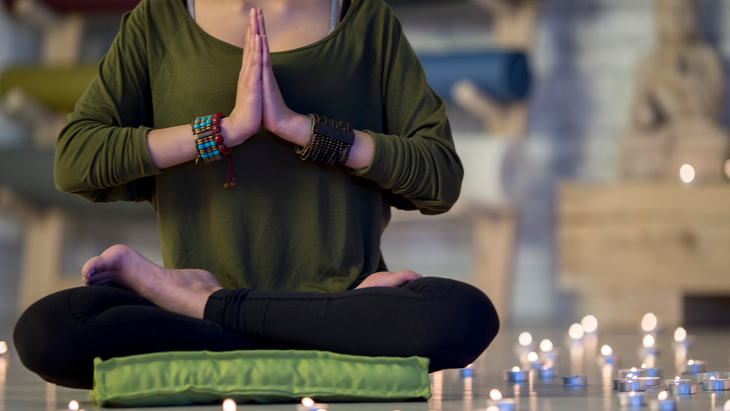 meditationcushion meditation cushion in use