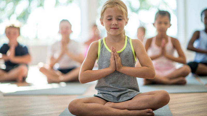kids yoga class