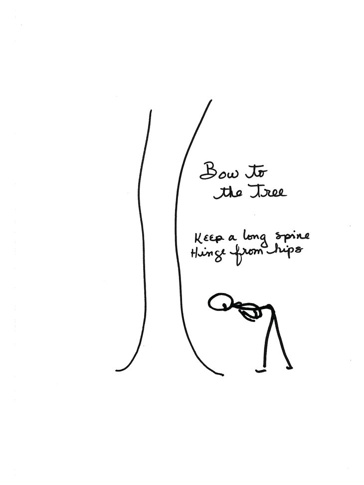 2Bow to the tree None