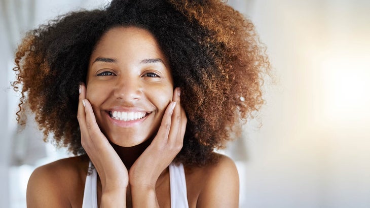 smile woman smiling