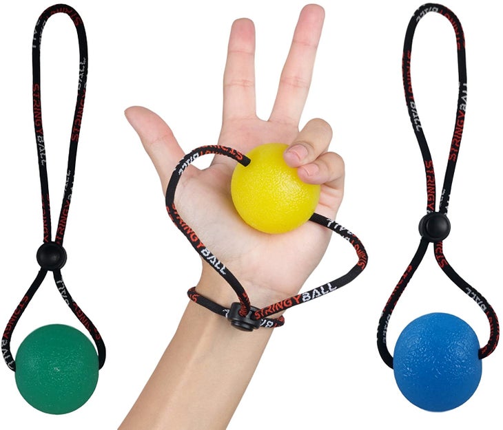Stress Relief Toy and Hand for Bed Buddy Stress Ball and Grip Strength Trainer