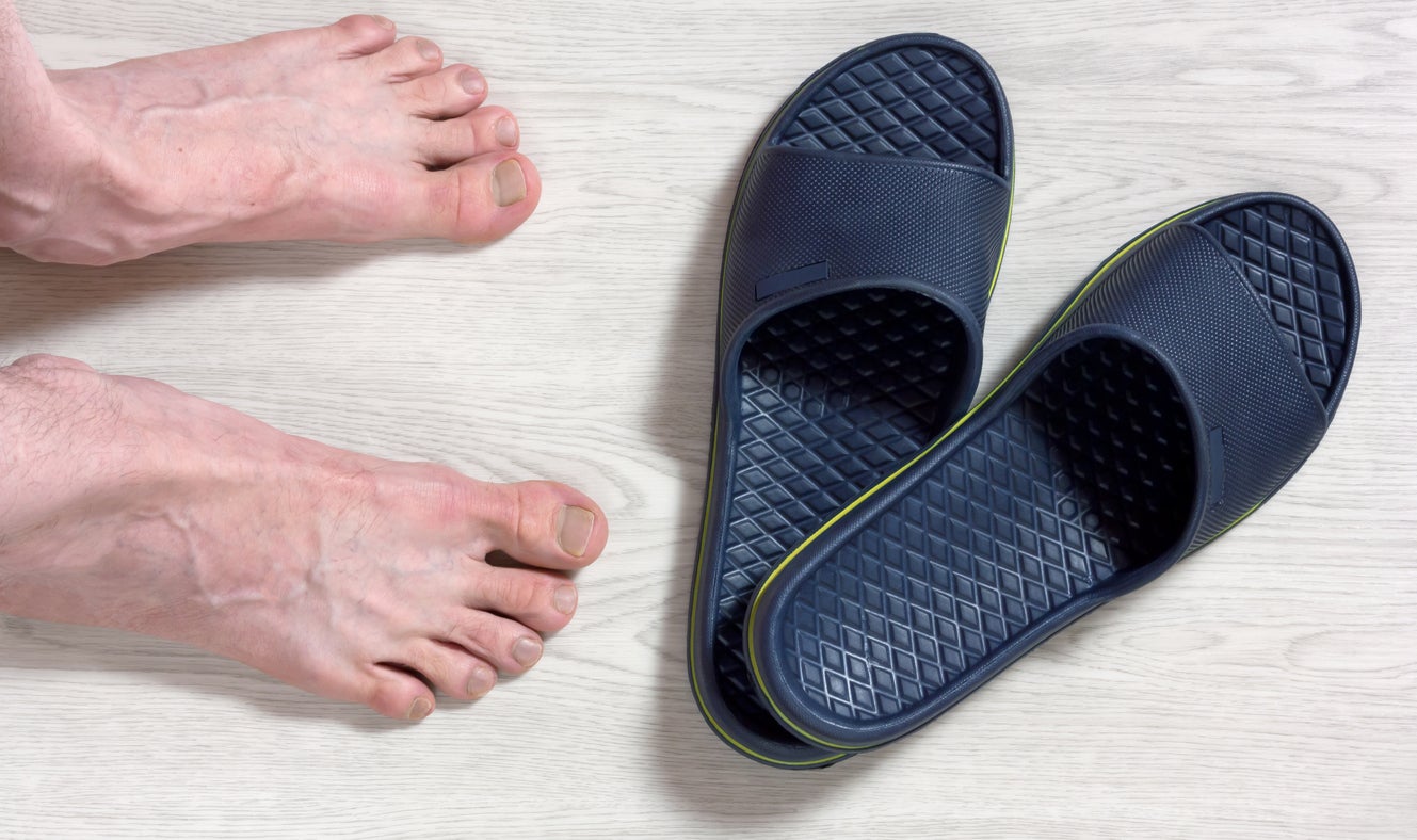 Bare Feet In Shower Bare Feet In Shower