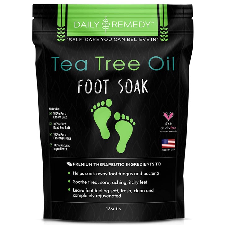 2-Tea Tree Oil Foot Soak with Epsom Salt Tea Tree Oil Foot Soak with Epsom Salt