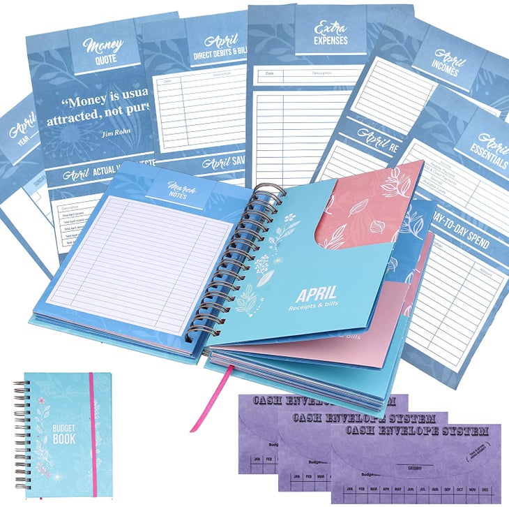4-Budget Planner Bill Organizer Book Budget Planner Bill Organizer