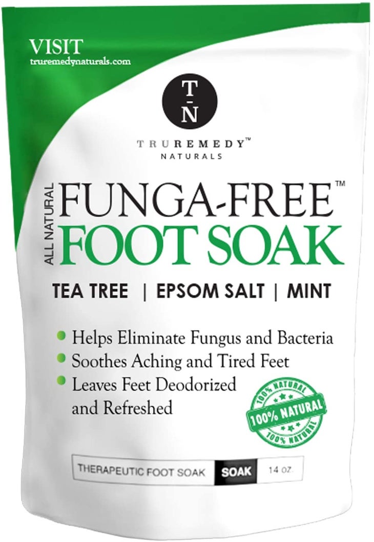 4-Tea Tree Oil Foot Soak Tea Tree Oil Foot Soak with MSM, Epsom Salt & Mint