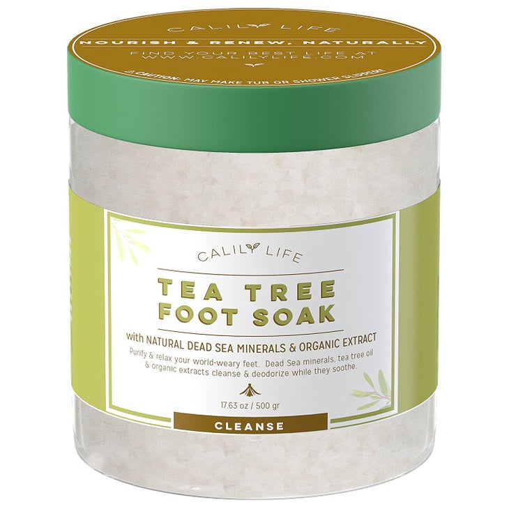 5-Calily Life Organic Tea Tree Oil Foot Soak Calily Life Organic Tea Tree Oil Foot Soak with Natural Dead Sea Minerals