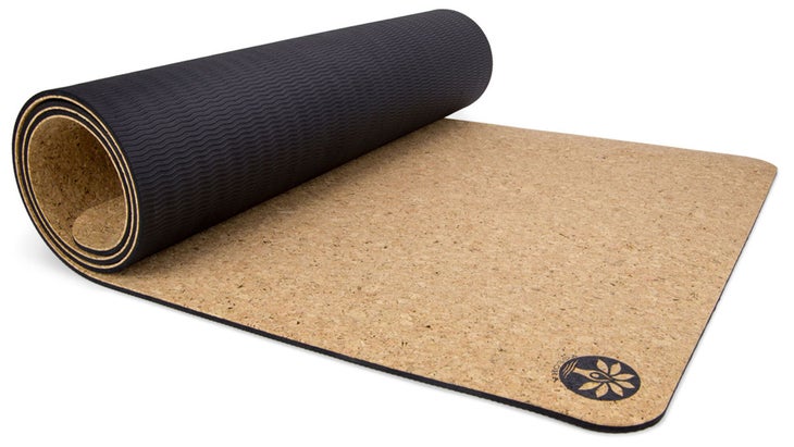 Yoloha's cork yoga mat