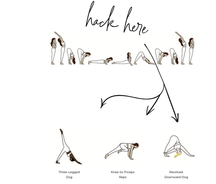 sun salutations
