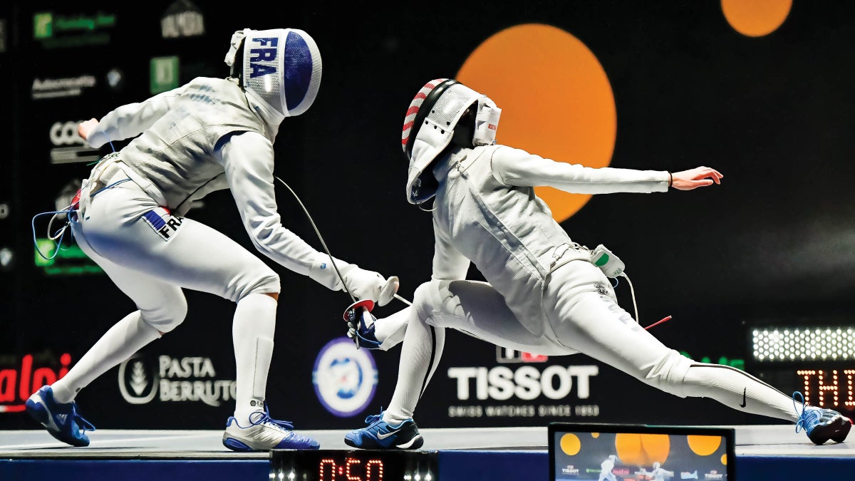 How Yoga Helps This Olympic Fencer Feel in Sync