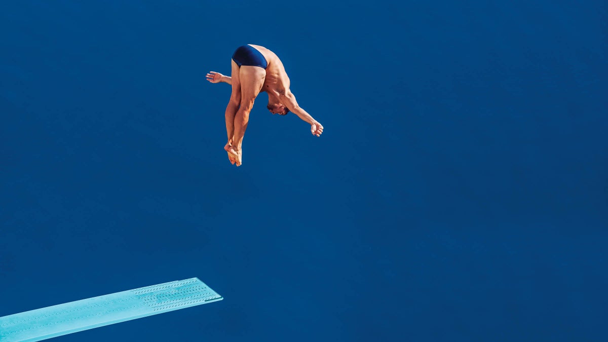 This Olympic Diver Experienced Chronic Pain—Until He Found Yoga