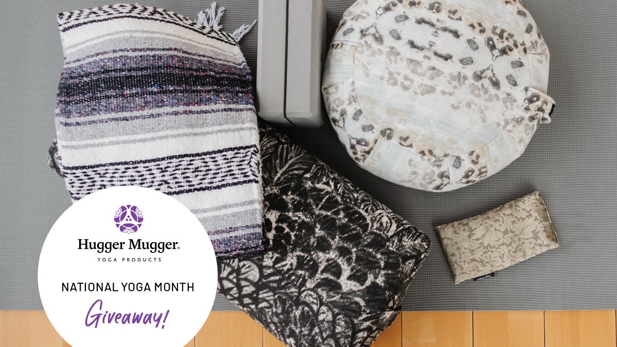 National Yoga Month Giveaway with Hugger Mugger