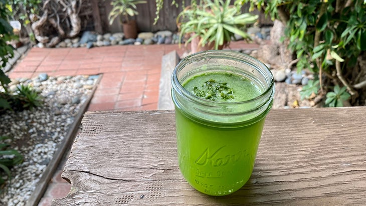 Cucumber coconut cooler
