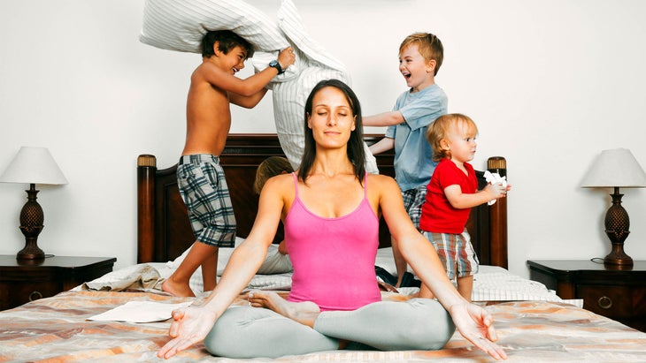 Meditations for Moms to Help Deal With Parenting Stress - Yoga Journal