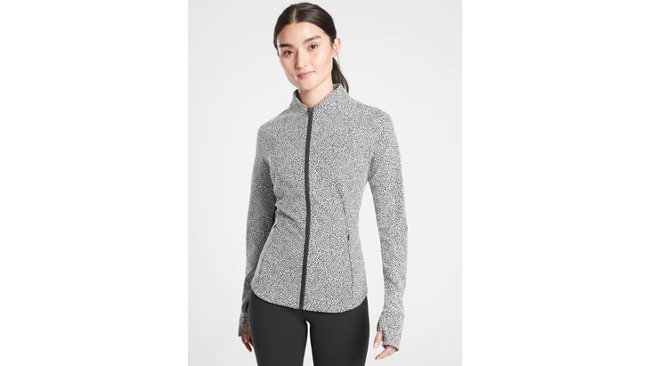 Salutation jacquard jacket
