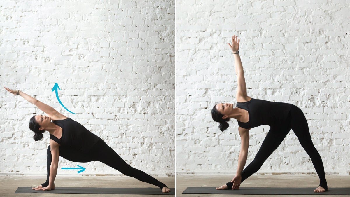 6 Ways to Transition Into Triangle Pose