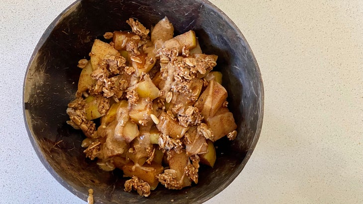 Stewed Apples and Granola