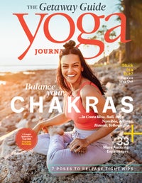 The cover of Yoga Journal's Spring 2022 issue