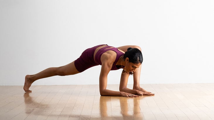 lizard pose