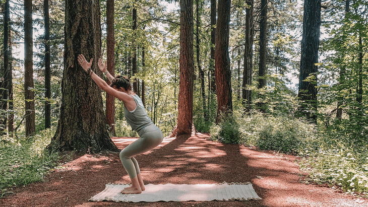 Chair Yoga Pose