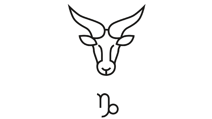 Zodiac sign for Capricorn, the goat