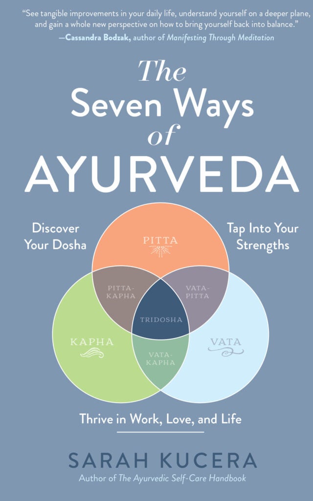 Book cover of an Ayurveda book