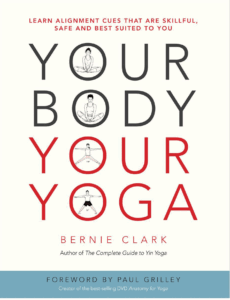 Book cover of one of the best yoga books of 2022 by Bernie Clark