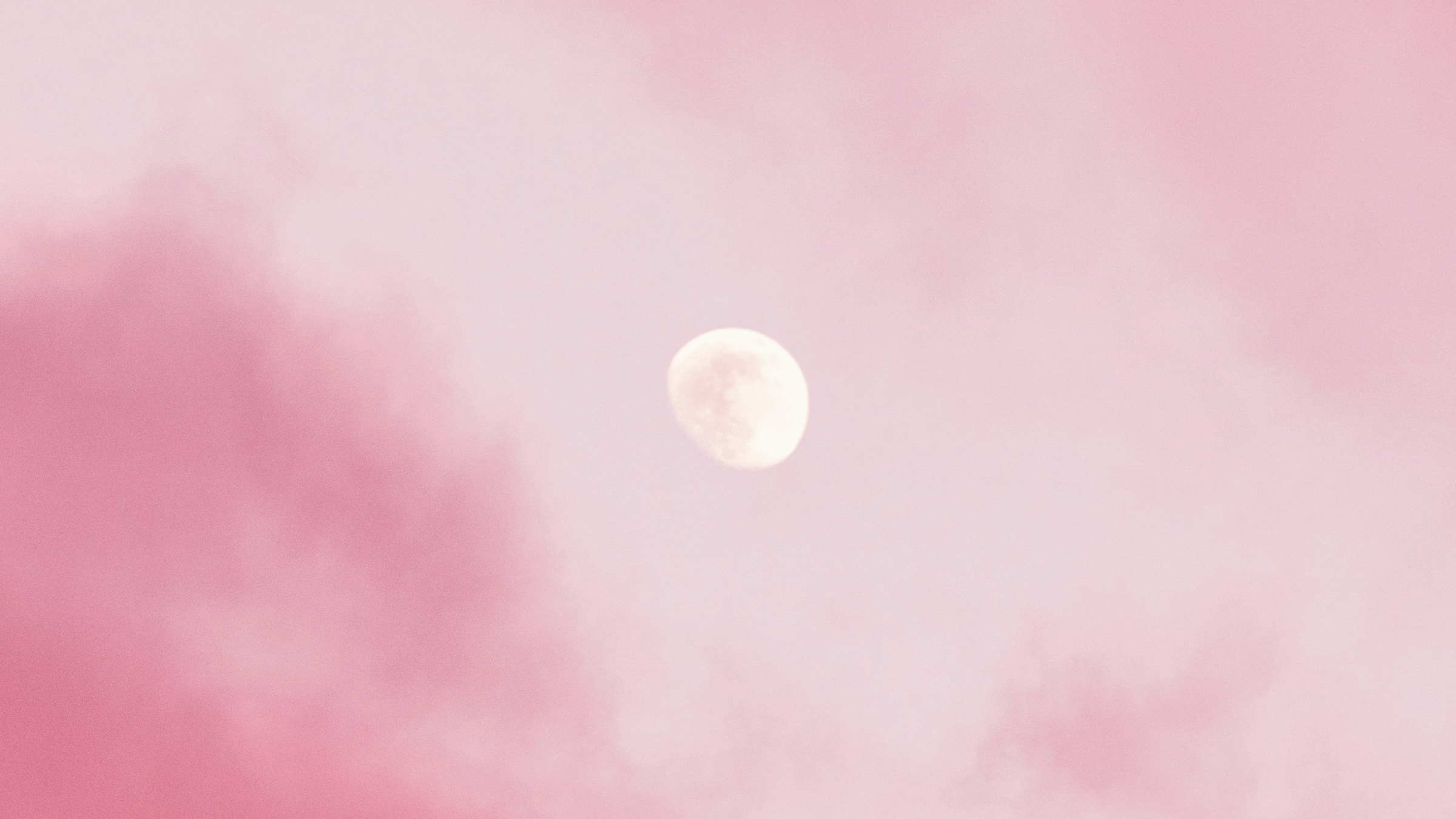 A sky with the upcoming pink Moon on April 23, 2024, which is a full Moon.