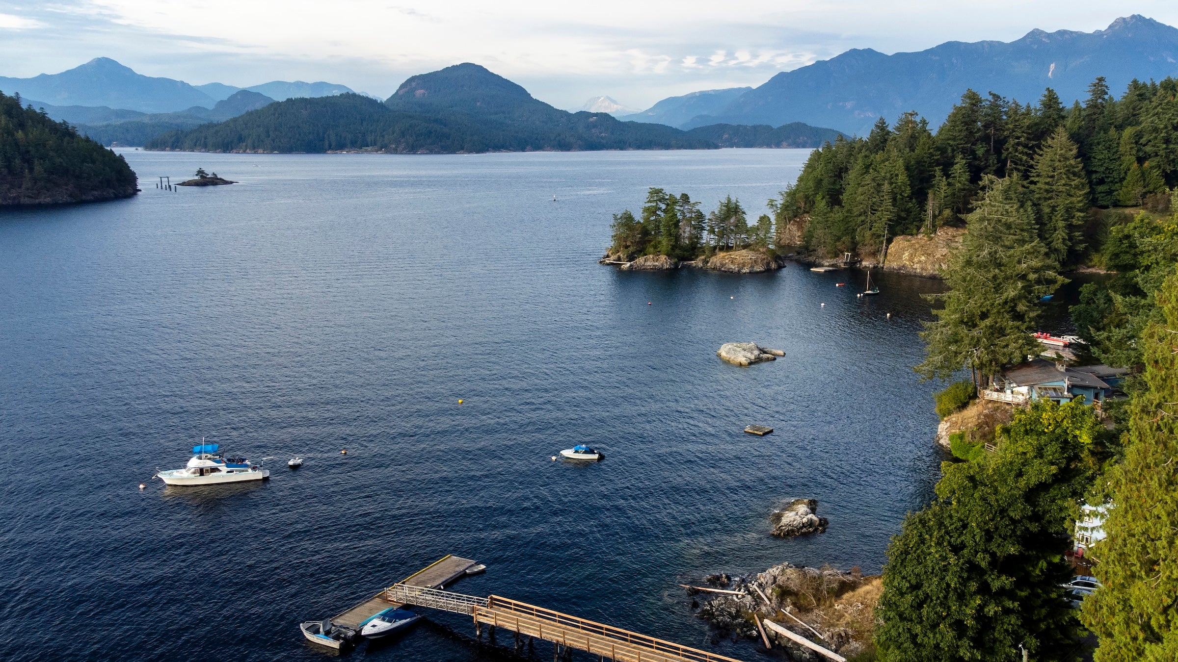 Bowen Island near Vancouver, Canada