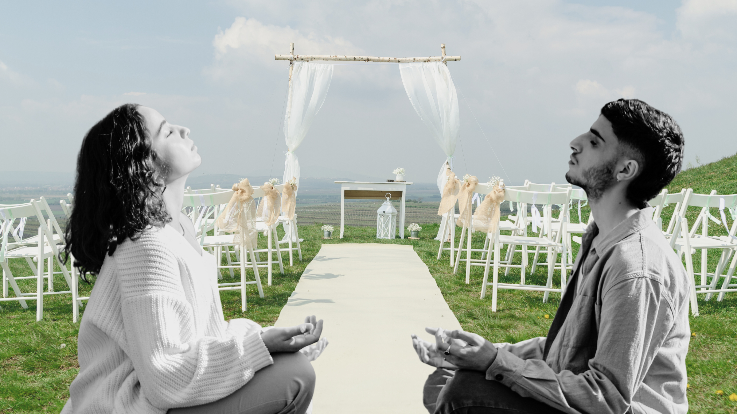 wedding day yoga