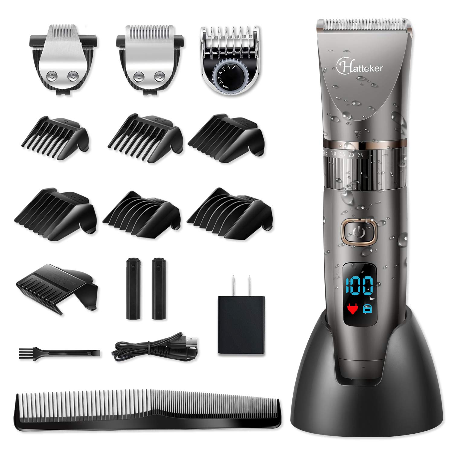 xtava cordless hair clipper kit